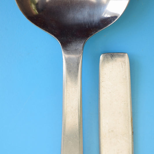 Vintage 1960s Viners Chelsea Cutlery - Serving Spoons