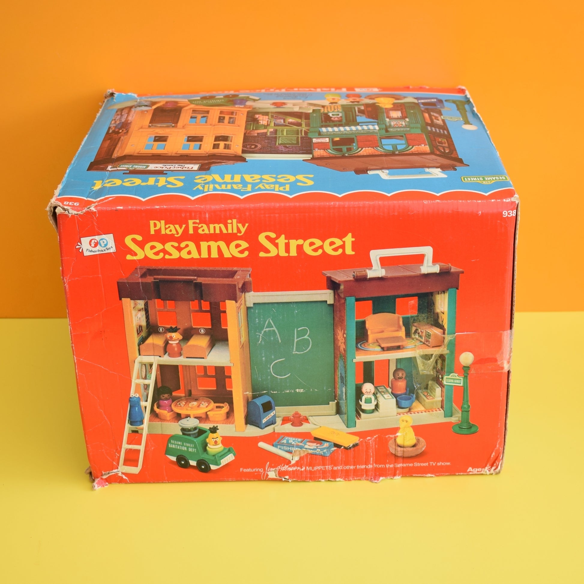 Vintage 1970s Fisher Price Sesame Street Set- Boxed – Pineapple Retro