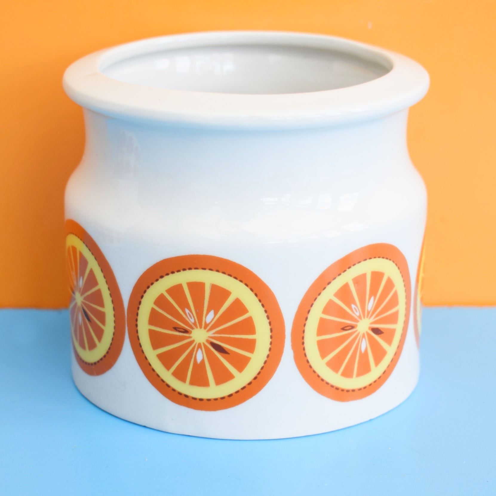 Vintage 1960s Ceramic Finel Arabia Pomona Pots by Pineapple Retro