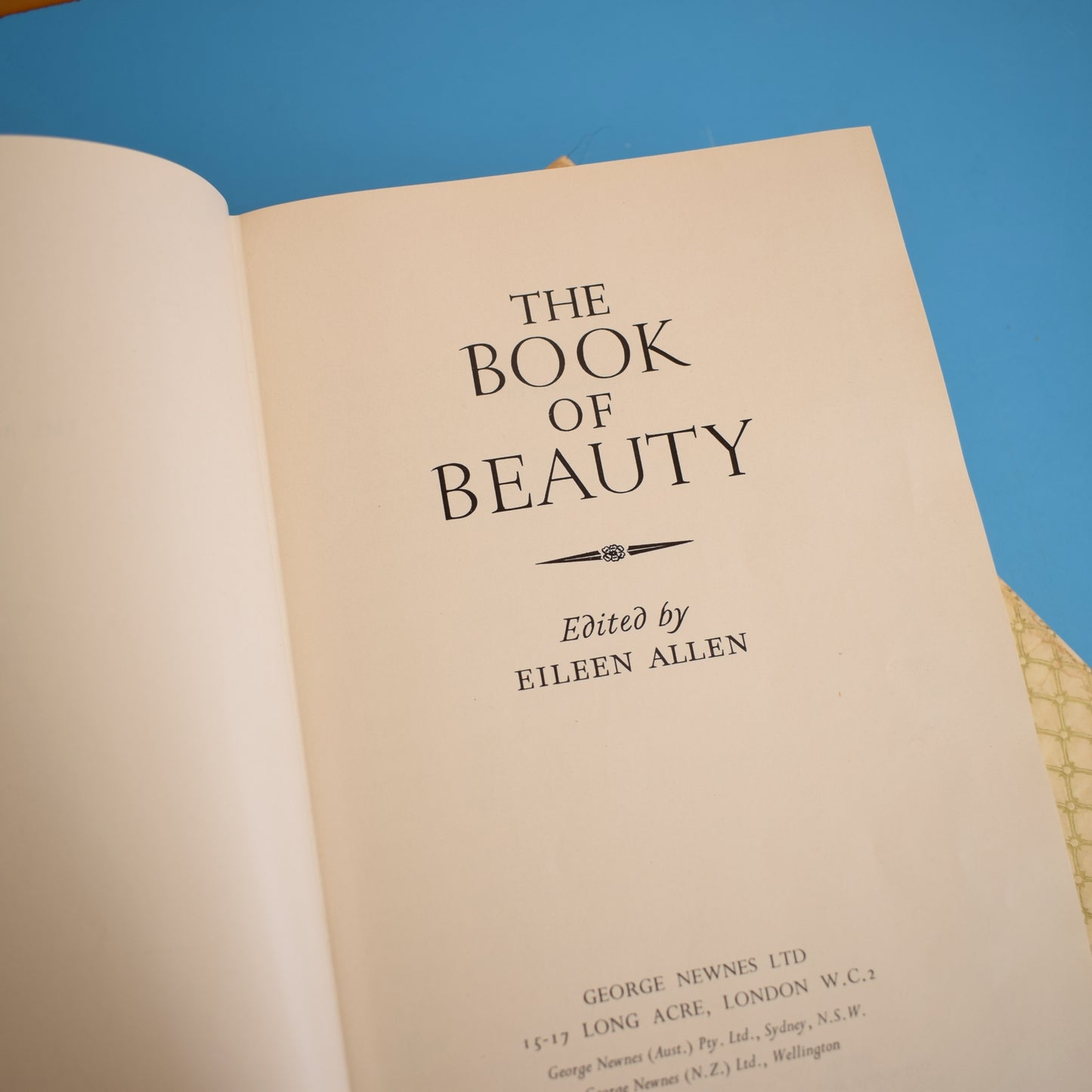 Vintage 1950s Book of Beauty - Newnes by Pineapple Retro