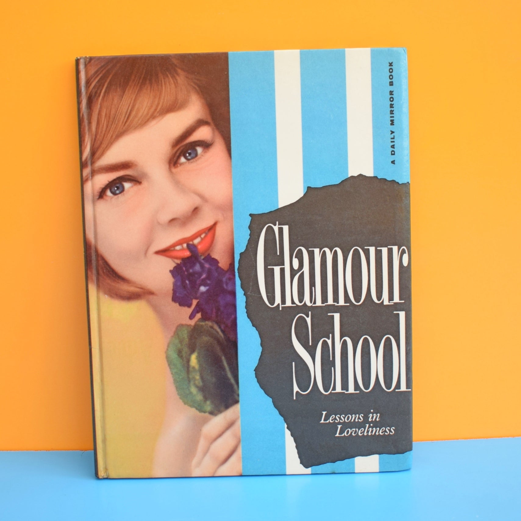 Vintage 1960s Glamour School Book by Pineapple Retro
