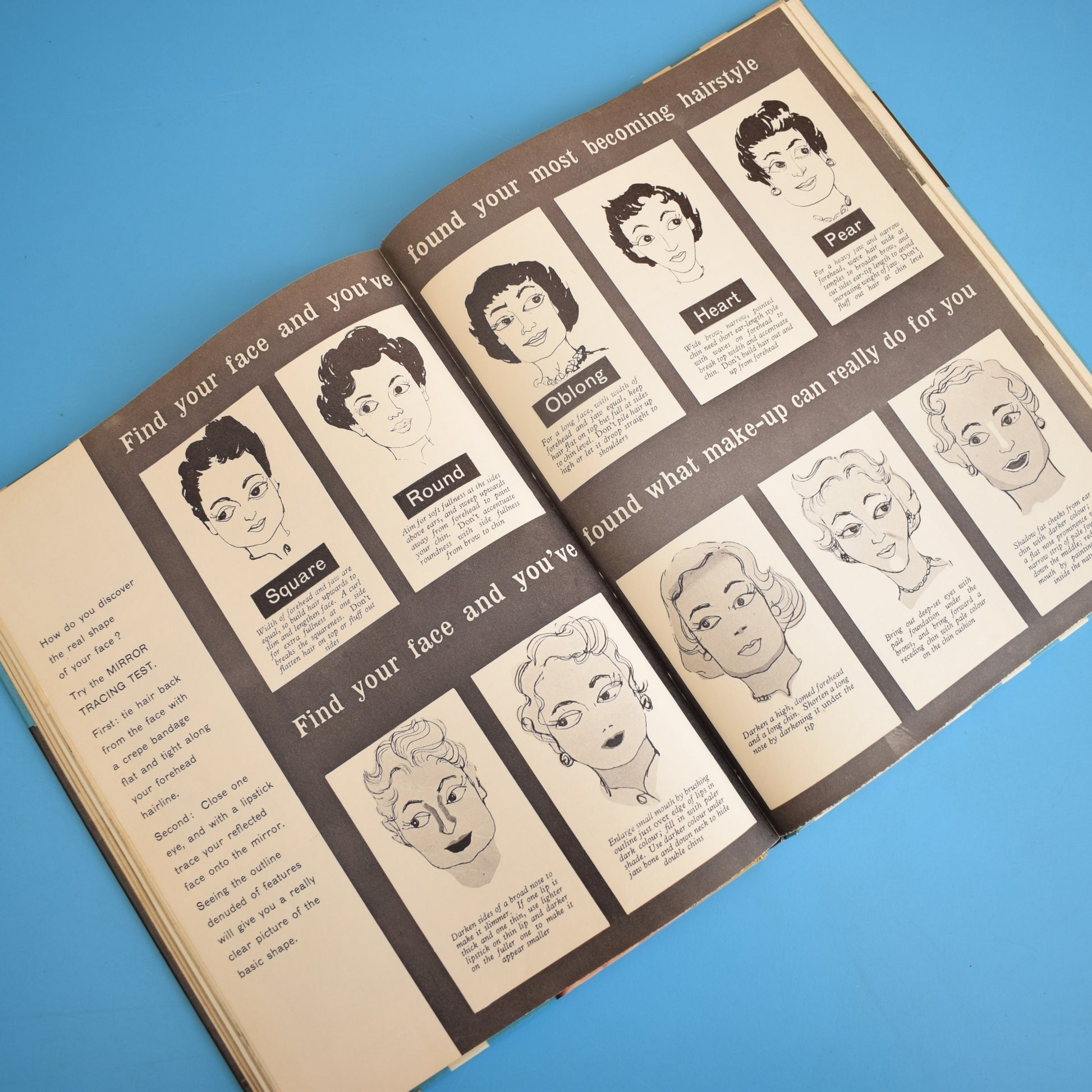 Vintage 1960s Glamour School Book by Pineapple Retro