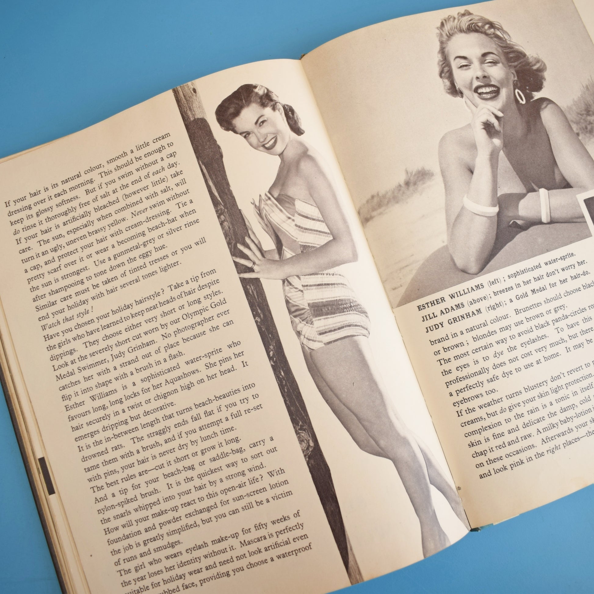 Vintage 1960s Glamour School Book by Pineapple Retro