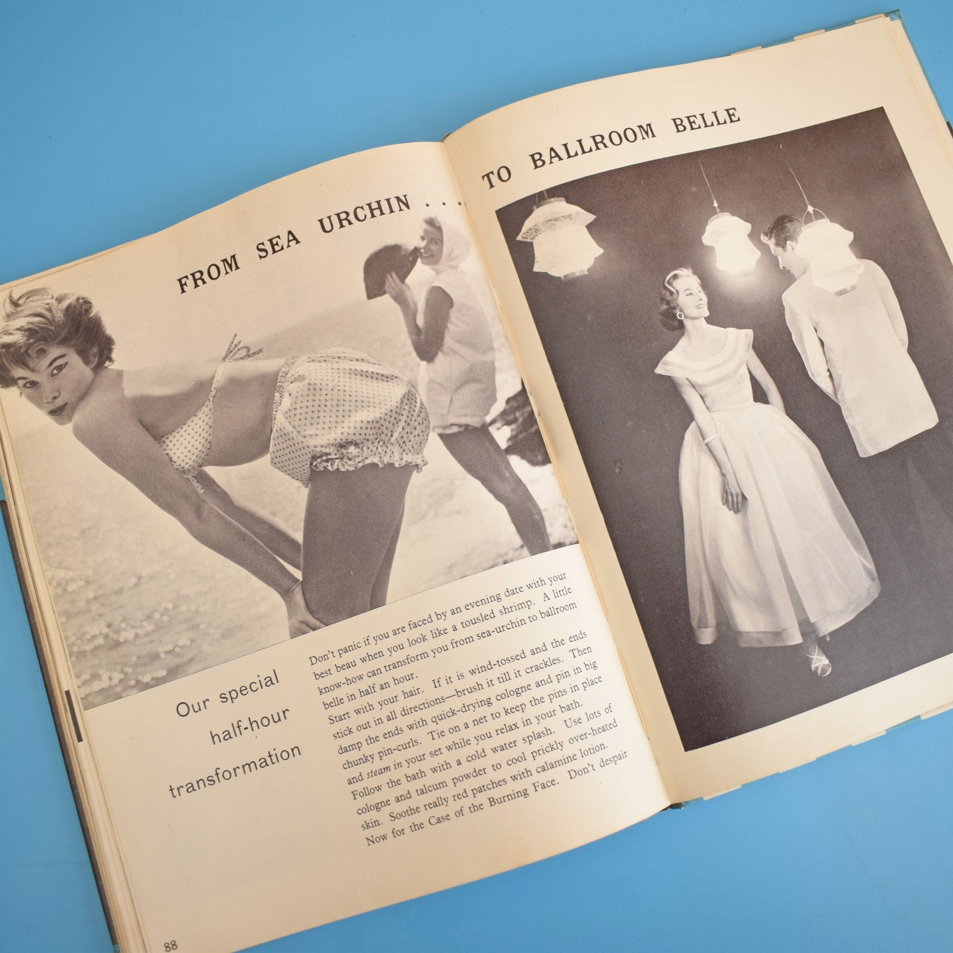 Vintage 1960s Glamour School Book by Pineapple Retro