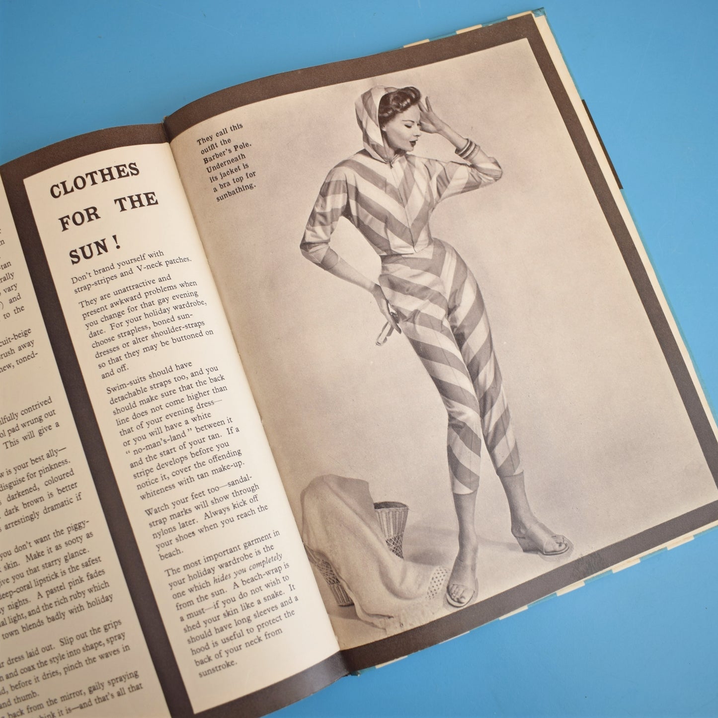 Vintage 1960s Glamour School Book by Pineapple Retro