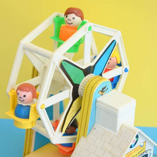 Vintage 1960s Fisher Price Big Wheel - With Children