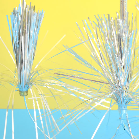 Vintage 1970s Christmas Tinsel Chandelier Mobile Decoration - In Packet