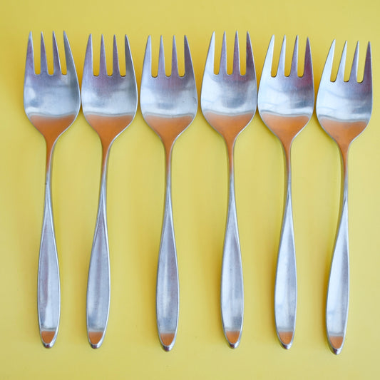 Vintage 1960s Stainless Steel Lauffer Cutlery by Vintage