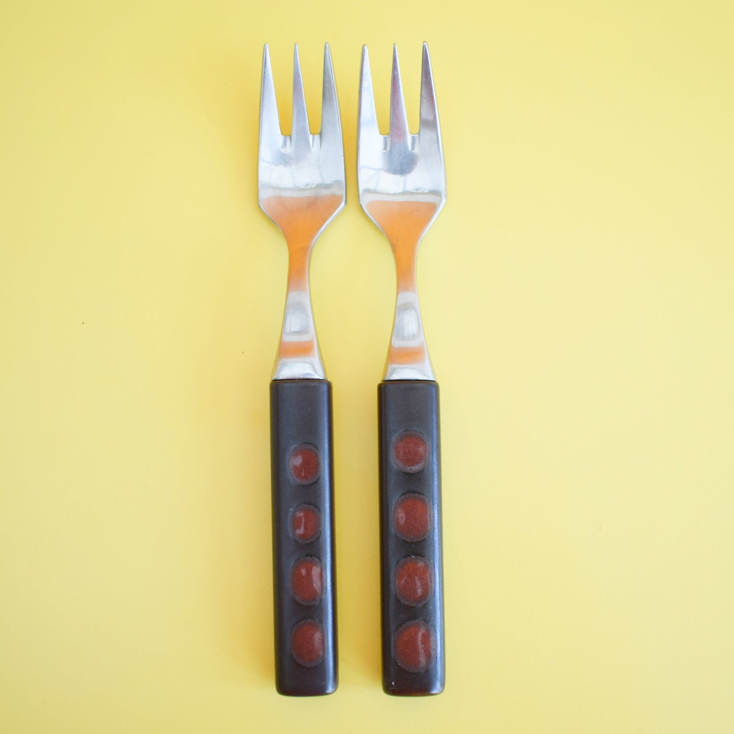 Vintage 1960s Denby Arabesque Forks -Touchstone by Vintage
