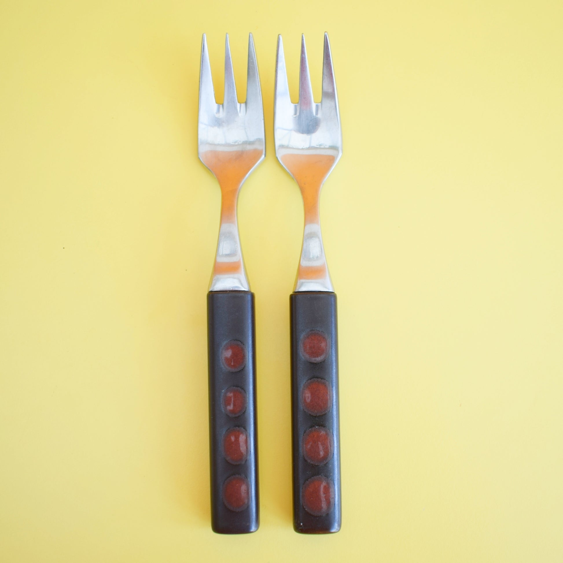 Vintage 1960s Denby Arabesque Forks -Touchstone by Vintage