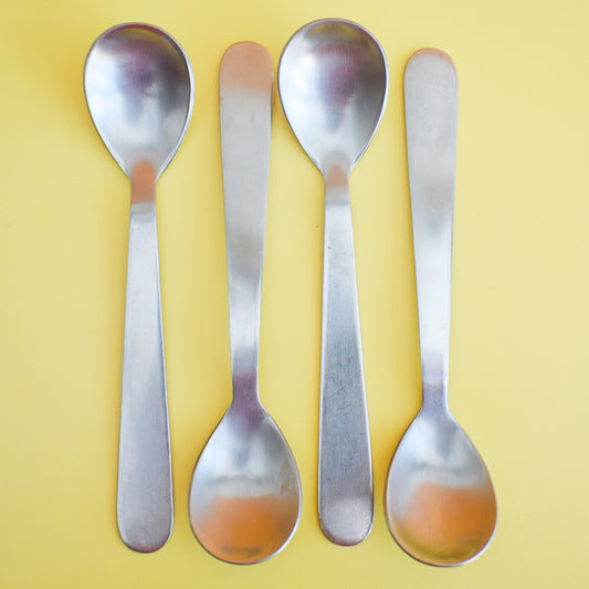 Vintage 1960s Stainless Steel Danish Spoons by Vintage