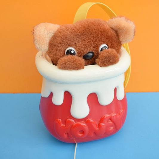 Vintage 1970s Kiddicraft Honey Pot Bear - Boxed by Pineapple Retro
