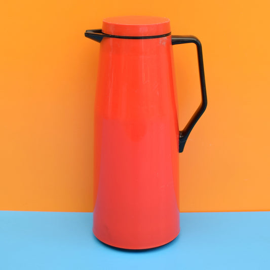 Vintage 1970s Thermos Jug - Soup - Red by Pineapple Retro