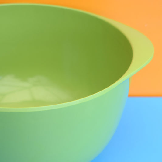 Vintage 1970s Rosti Plastic Bowl - Danish - Green 4L
