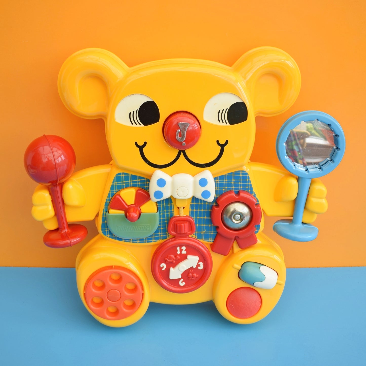 Vintage 1970s Matchbox Activity Bear - Boxed