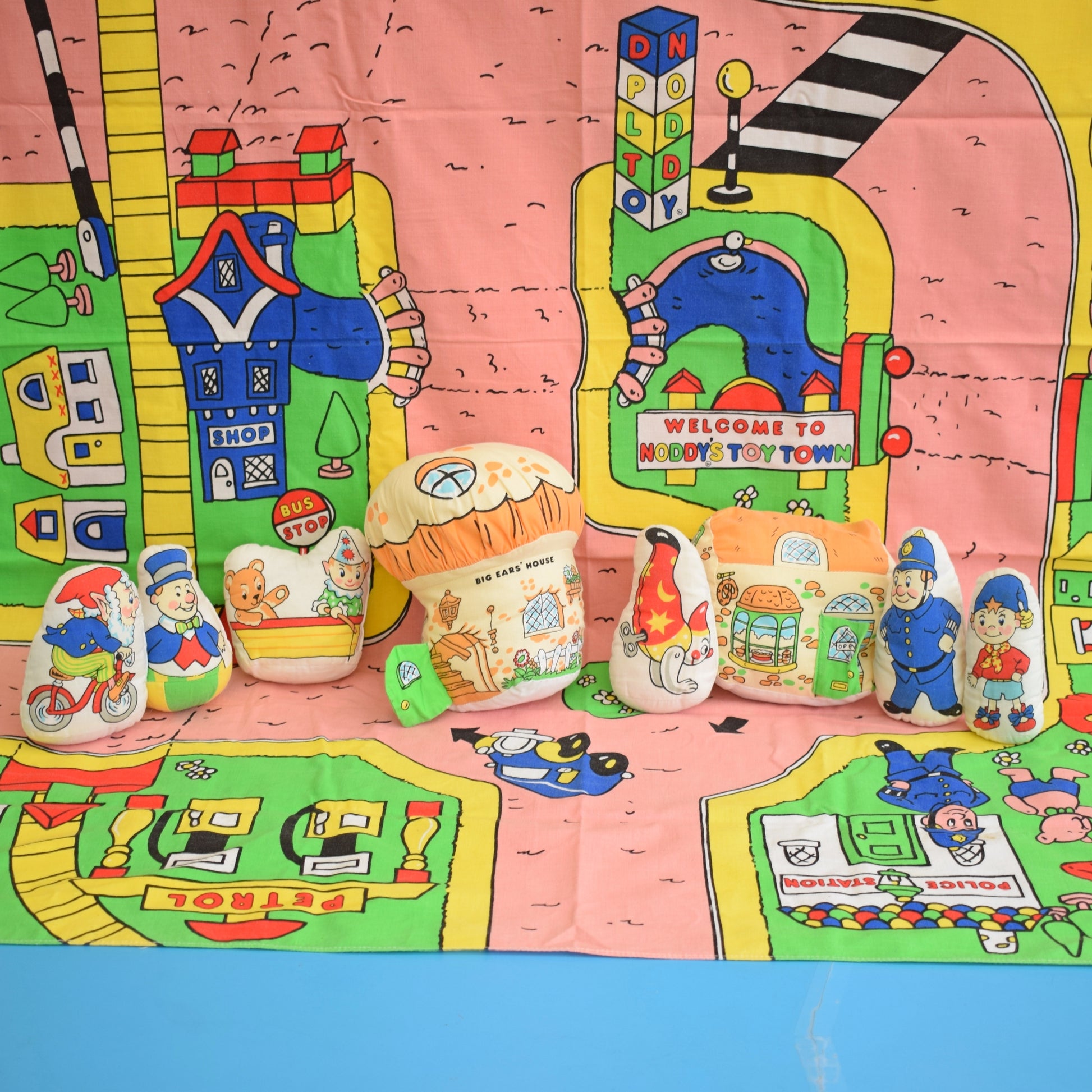 Vintage 1980s Noddy Soft Play Set - Boots by Vintage