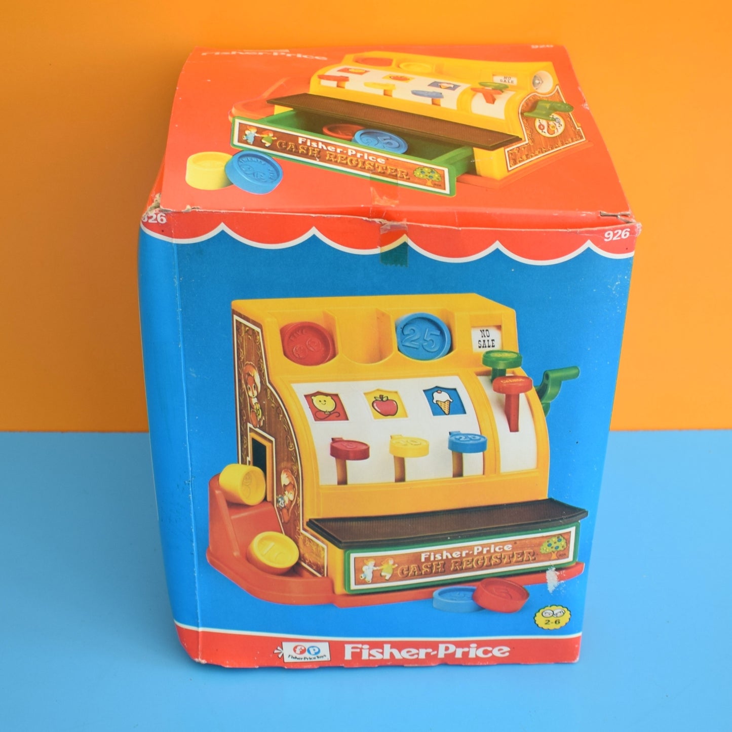 Vintage 1970s Fisher Price Play Till - Boxed