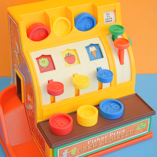 Vintage 1970s Fisher Price Play Till - Boxed by Pineapple Retro