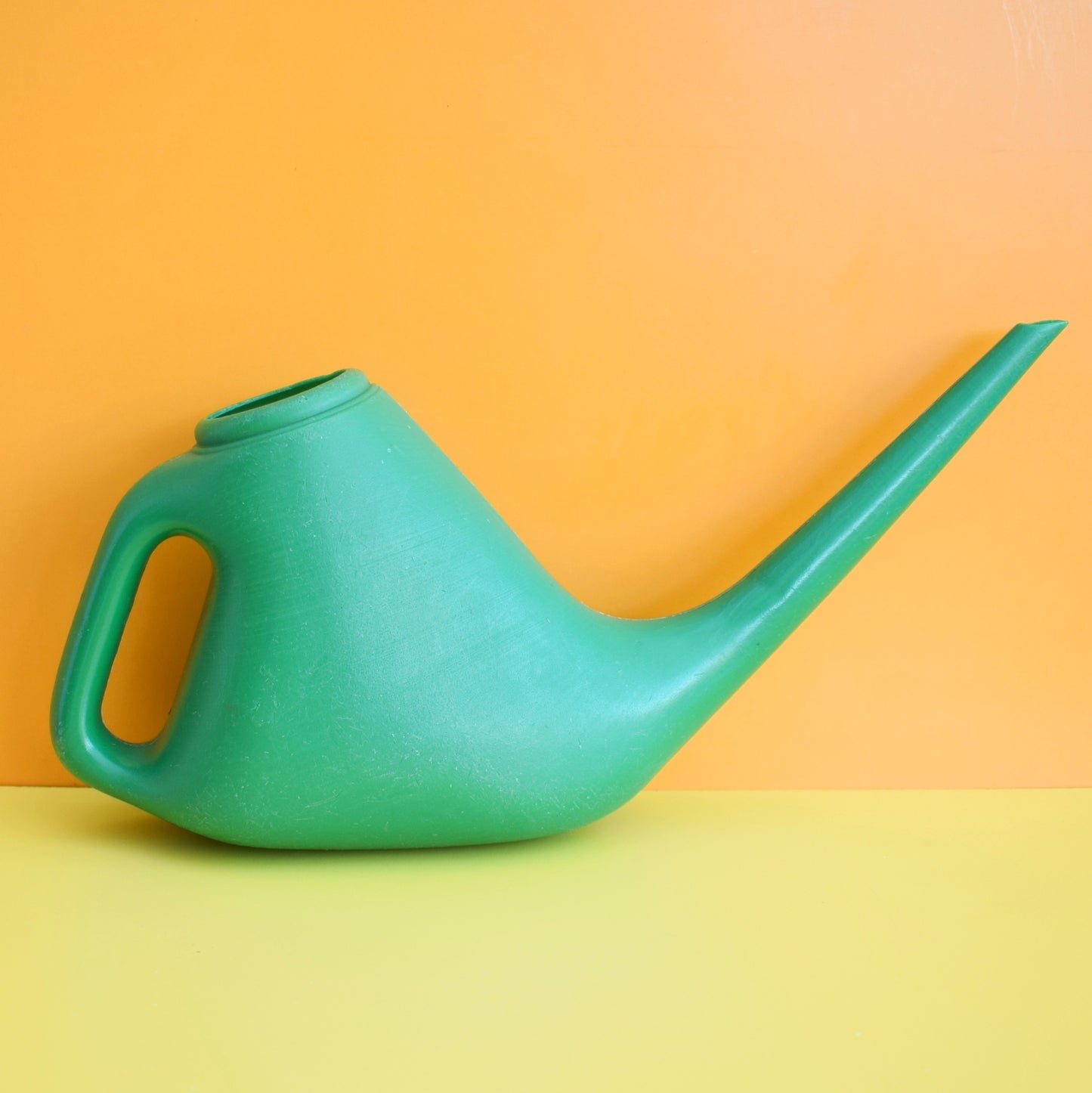 Vintage 1970s Indoor Plant Watering Can - Green by pineapple retro