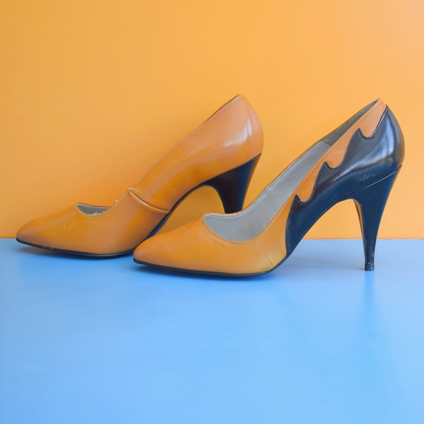 Vintage 1980s Leather Bally Shoes Size Heels – Pineapple Retro