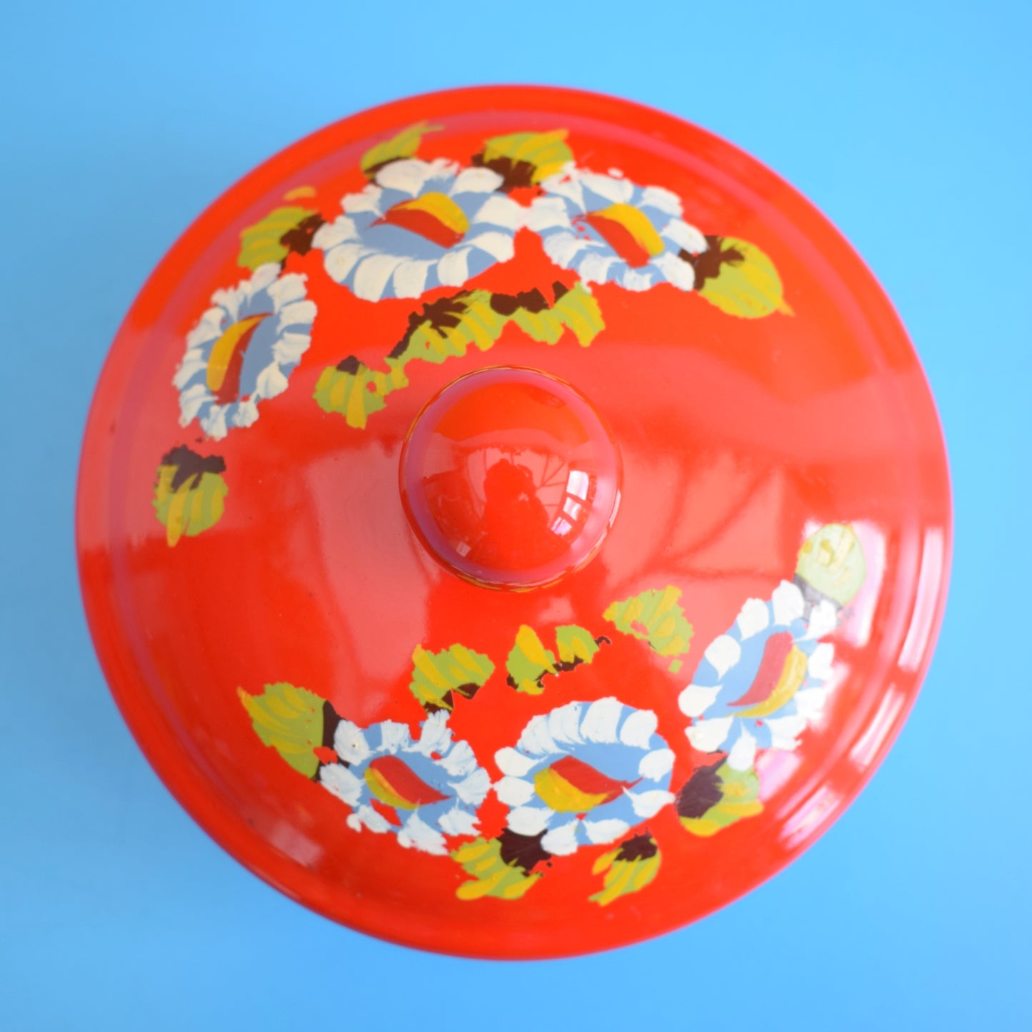 Vintage 1980s Ceramic Hand Painted Barge Ware by Pineapple Retro