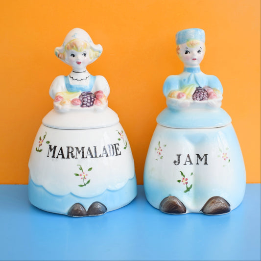Vintage 1950s Fairylite Dutch Pots/ Jug