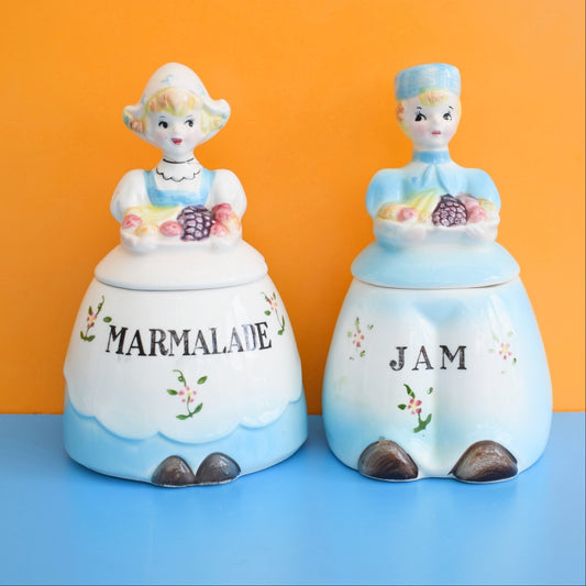 Vintage 1950s Fairylite Dutch Pots/ Jug by Vintage