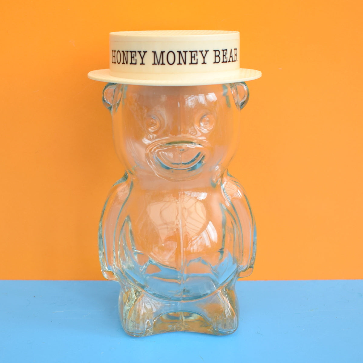 Vintage 1970s Plastic Money Box - Honey Money Bear – Pineapple Retro