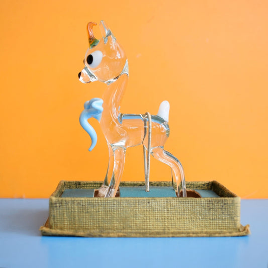 Vintage 1950s Babycham Glass Bambi - Boxed by Pineapple Retro