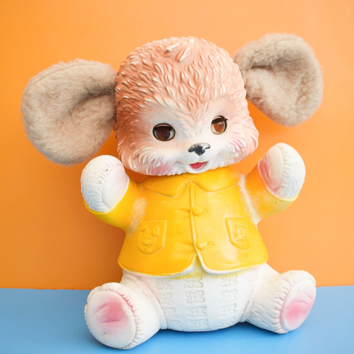 Vintage 1960s Edward Mobley Squeaky Bear