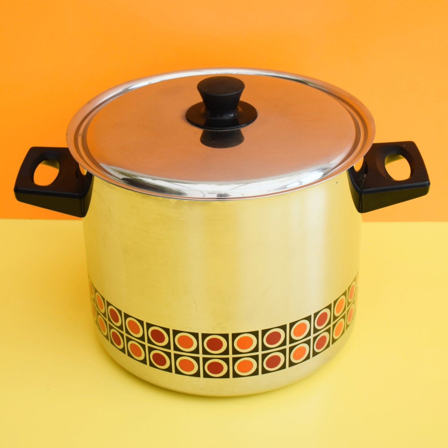 Vintage 1970s Large Cooking Pot - Swiss Made