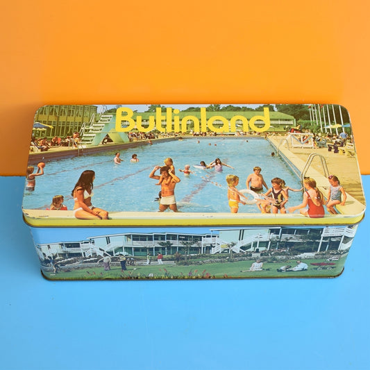 Vintage 1970s Butlins Tin - Huntley & Palmers