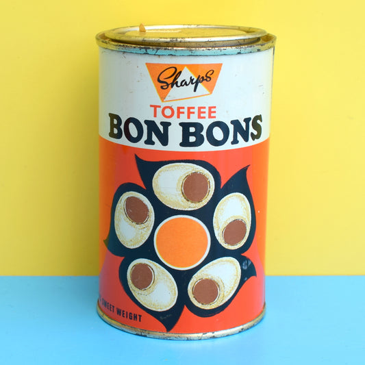 Vintage 1970s Toffee Bon Bon Tin - Sharps