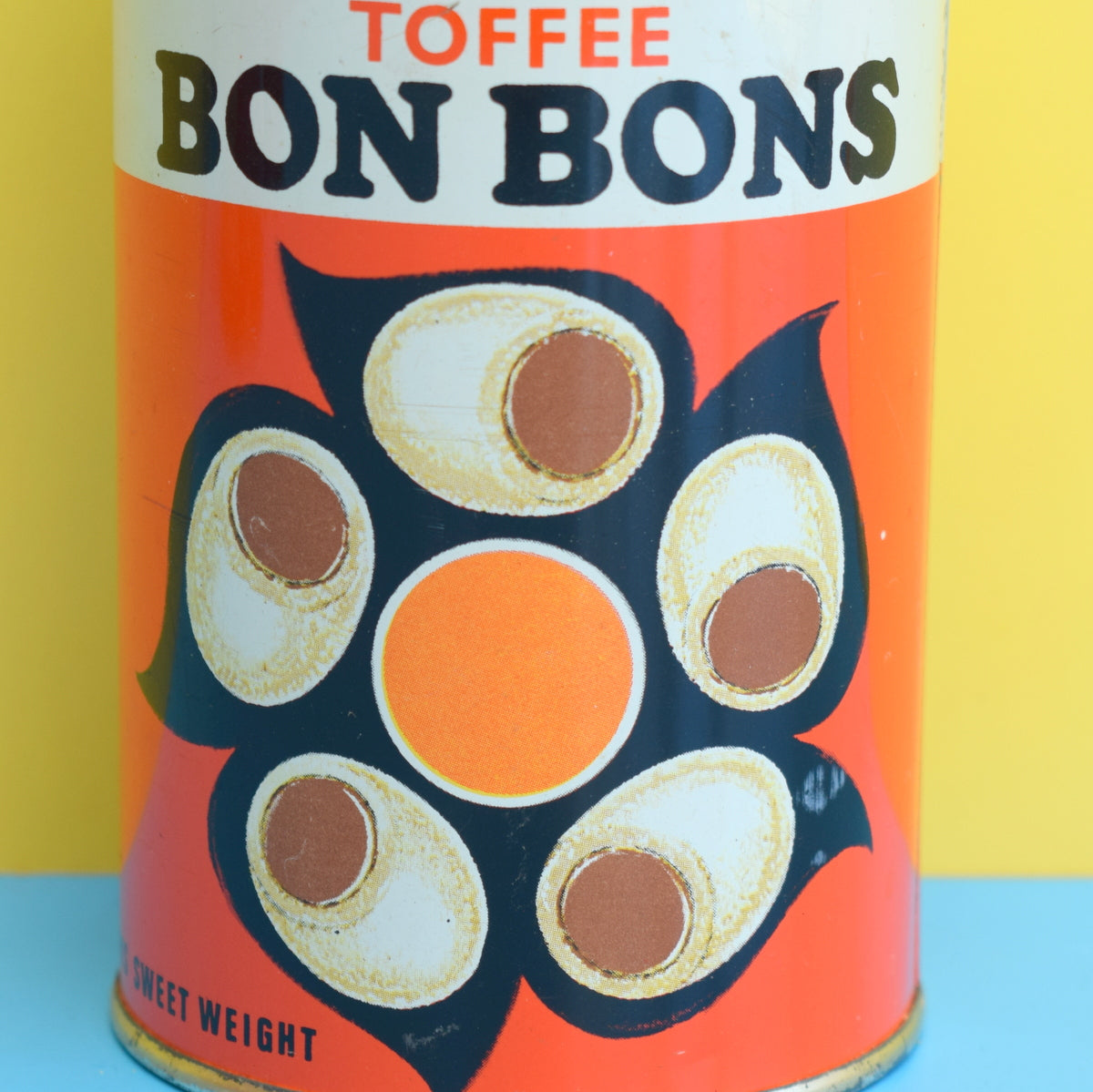 Vintage 1970s Toffee Bon Bon Tin - Sharps