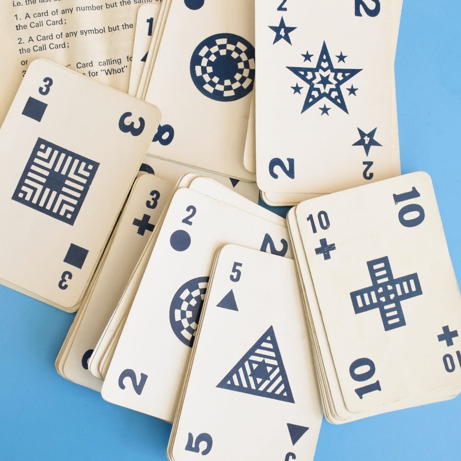 Vintage 1950s Whot Card Game & Instructions â Pineapple Retro