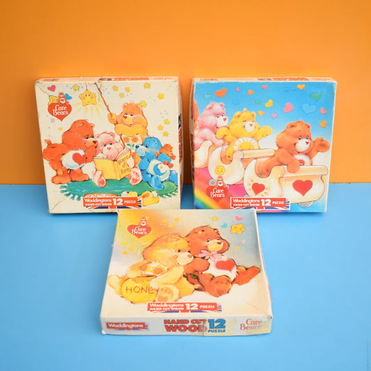 Vintage 1980s Care Bears Rainbow - Jigsaw Puzzles by Pineapple Retro