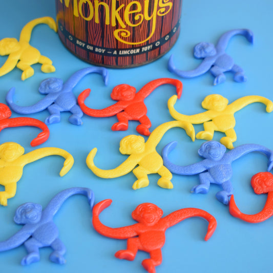 Vintage 1960s Pick Up Monkeys Game by Pineapple Retro