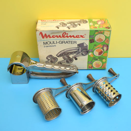 Vintage 1960s Moulinex - Mouli Grater / Slicer by Vintage