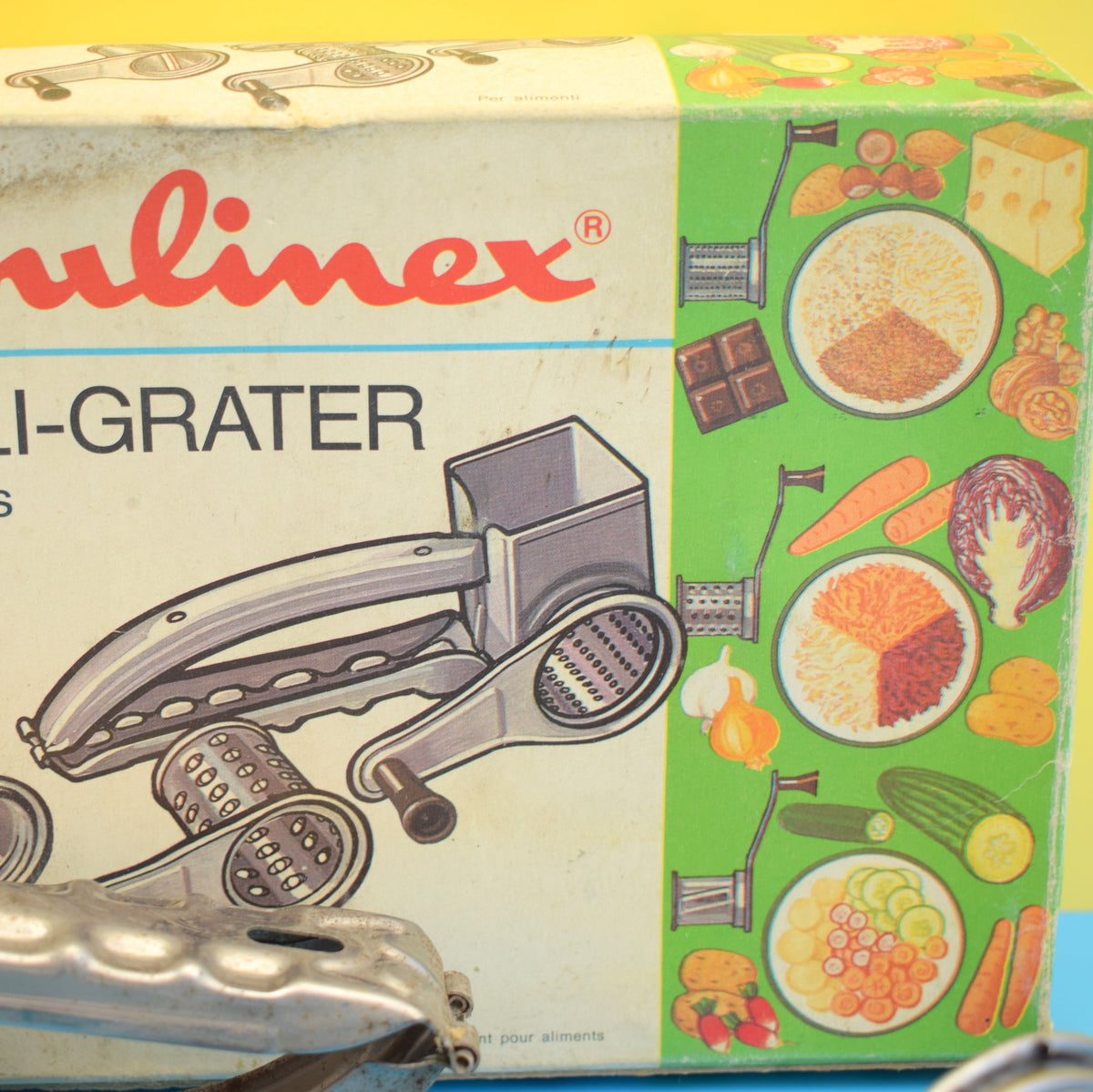 Vintage 1960s Moulinex - Mouli Grater / Slicer