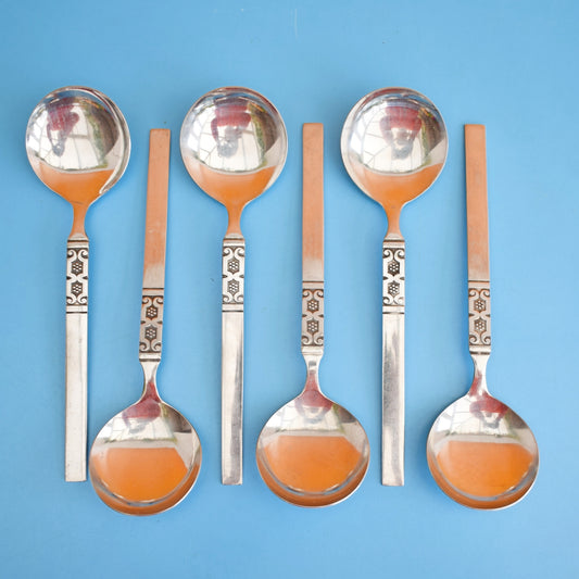 Vintage 1970s Soup Spoons - Northland by Vintage