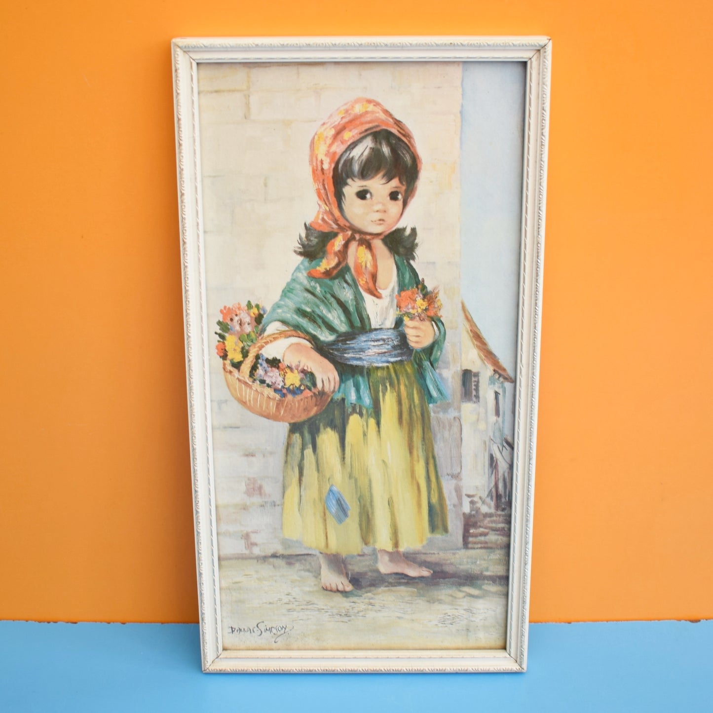Vintage 1960s Picture - Dallas Simpson by Pineapple Retro
