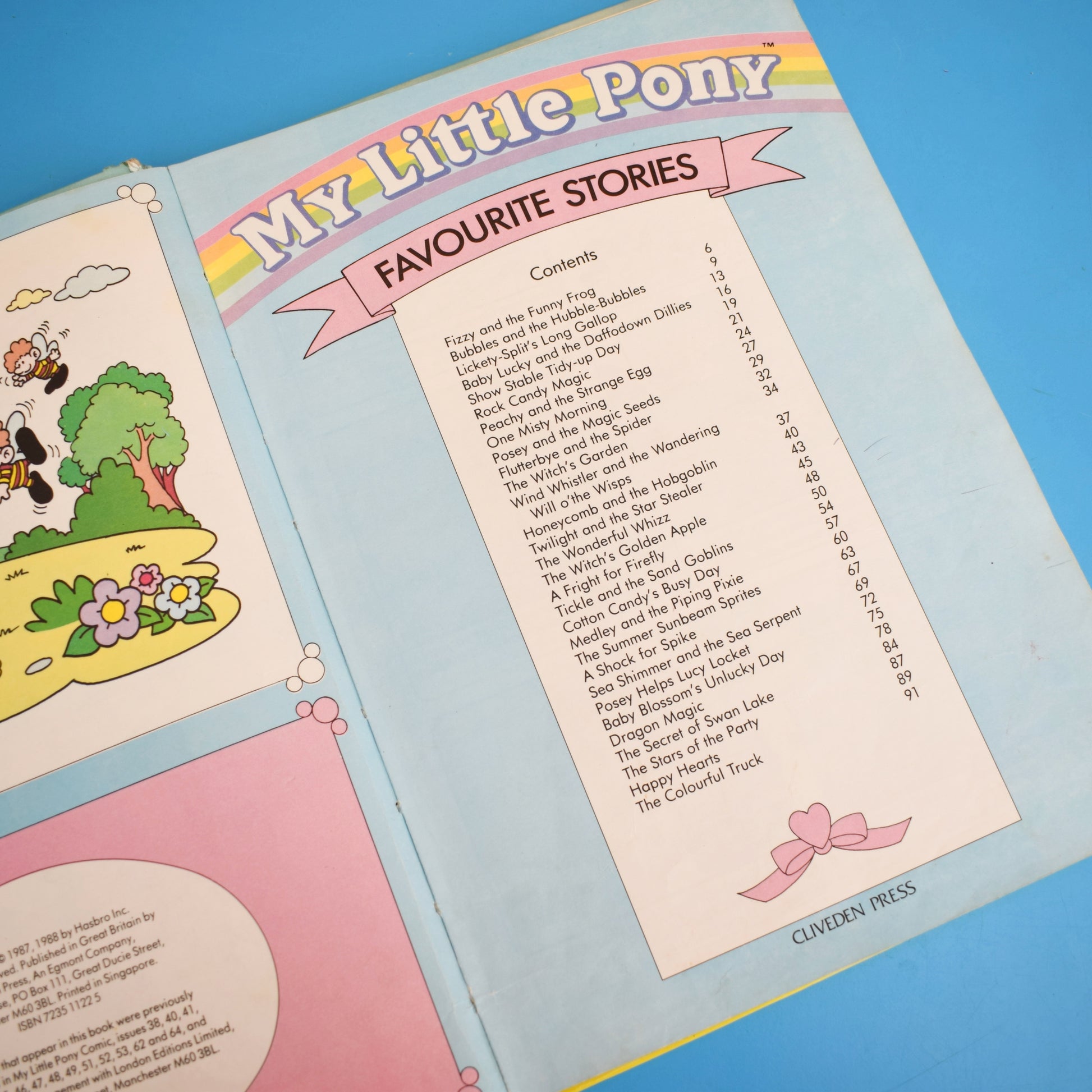 Vintage 1980s My Little Pony- Favourite Stories by Pineapple Retro