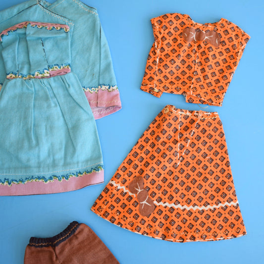 Vintage 1970s Dolls Clothes- Cut & Sew