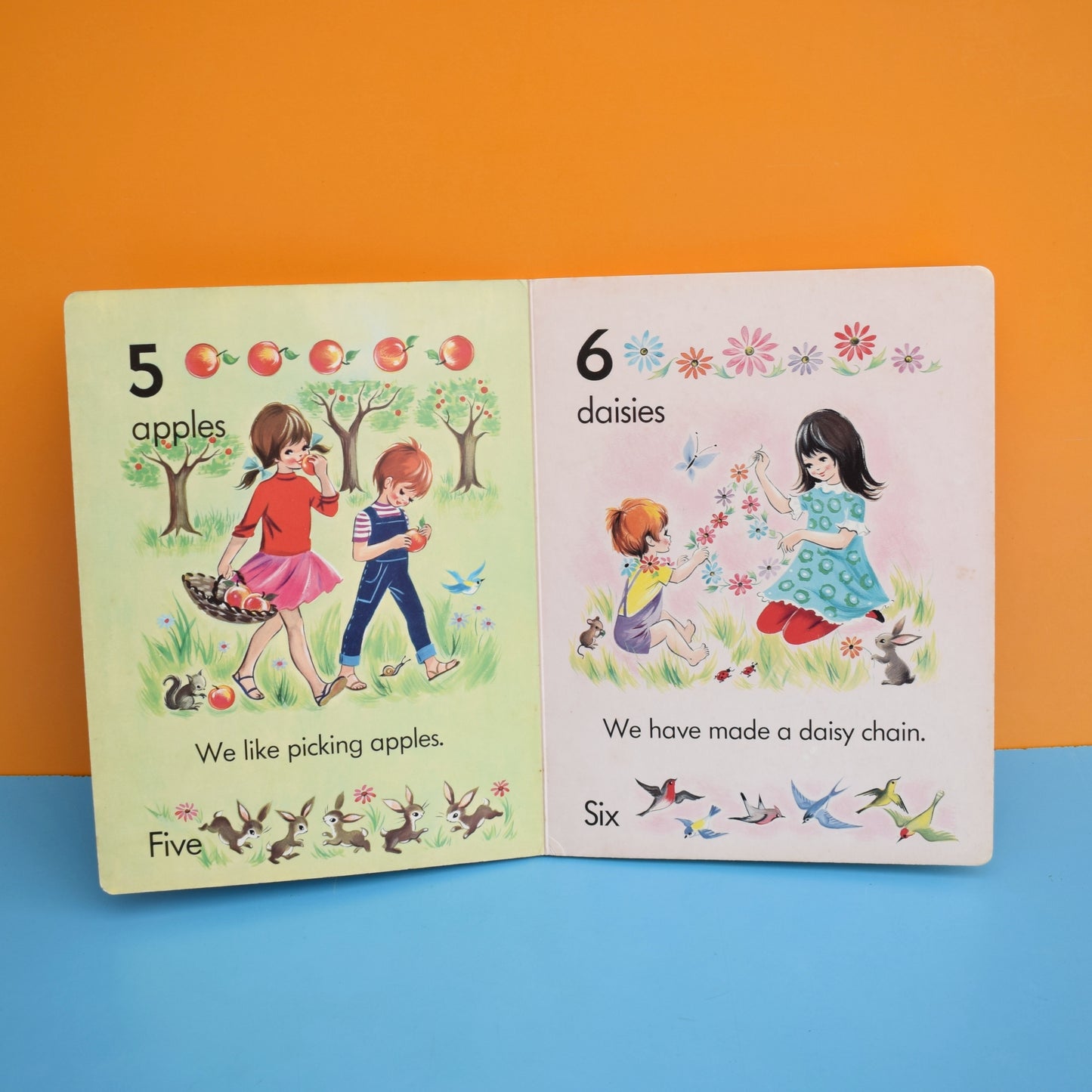 Vintage 1960s My First Counting Book- Great Illustrations