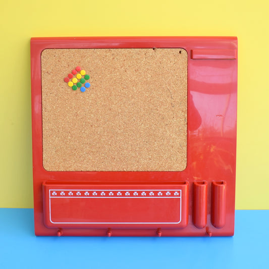 Vintage 1970s Plastic/ Cork Notice - Habitat by Pineapple Retro