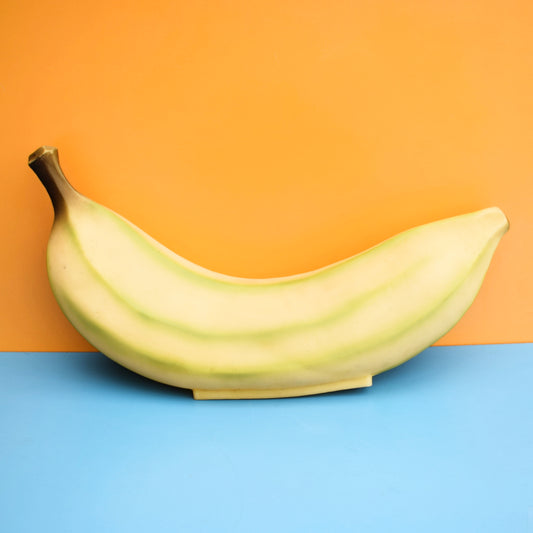 Vintage 1990s Plastic Banana Statue by Vintage