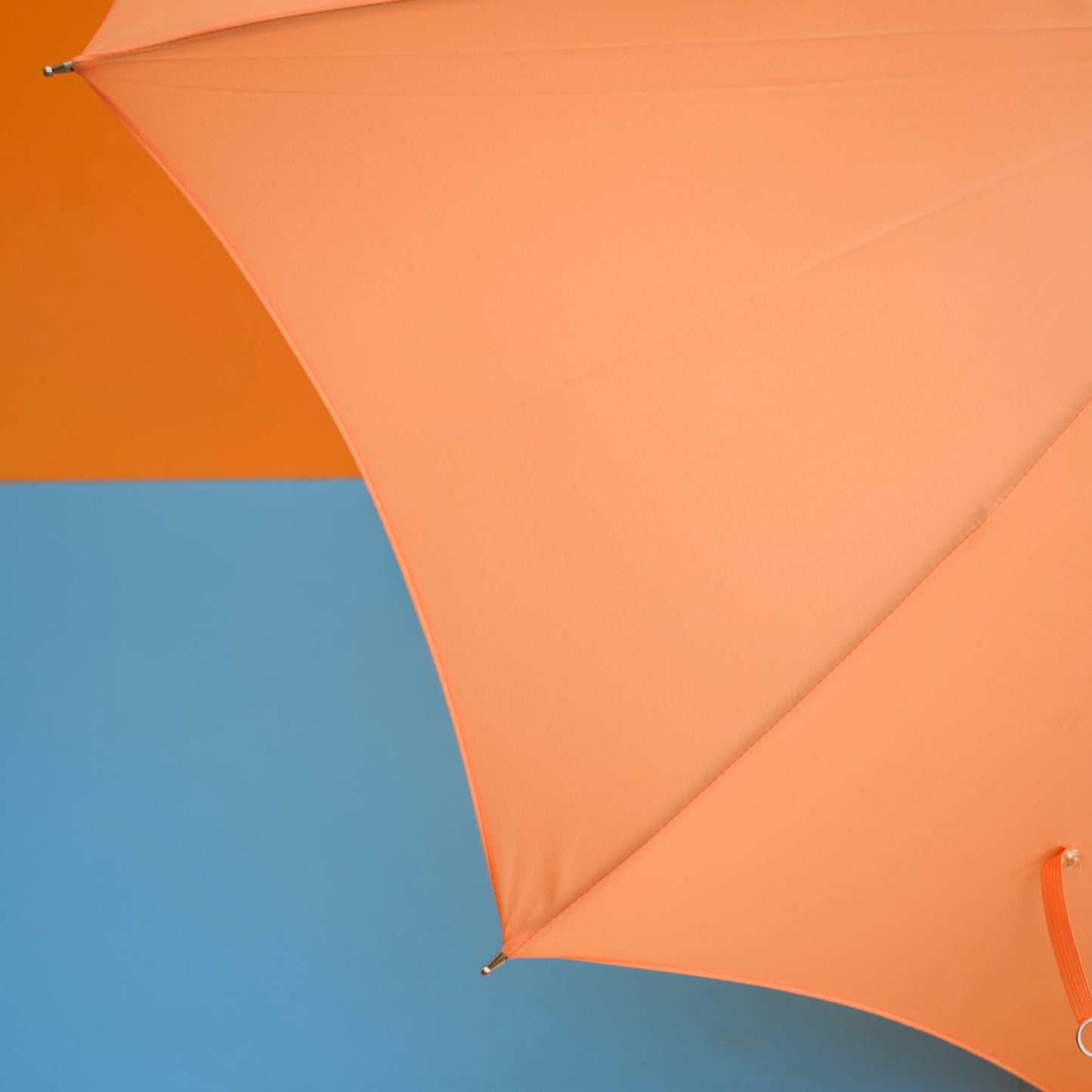 Vintage 1960s Umbrella / Parasol - Orange