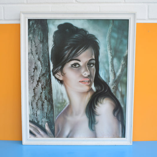 Vintage Kitsch 1960s Lynch - Tina Print by Pineapple Retro