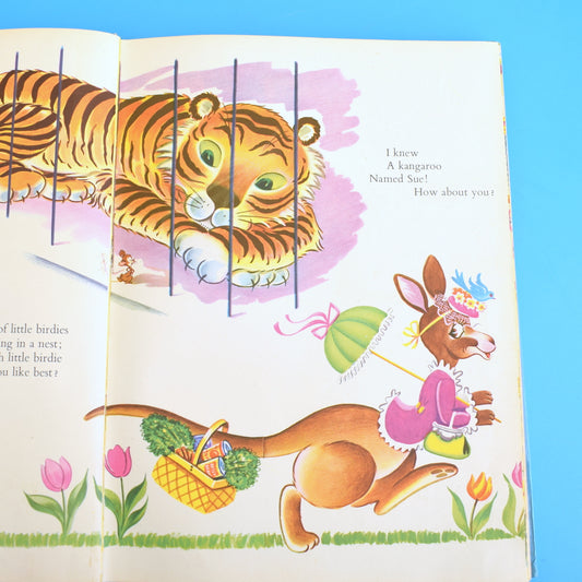 Vintage 1960s Tell-a-Tale Bedtime Stories Book by Vintage