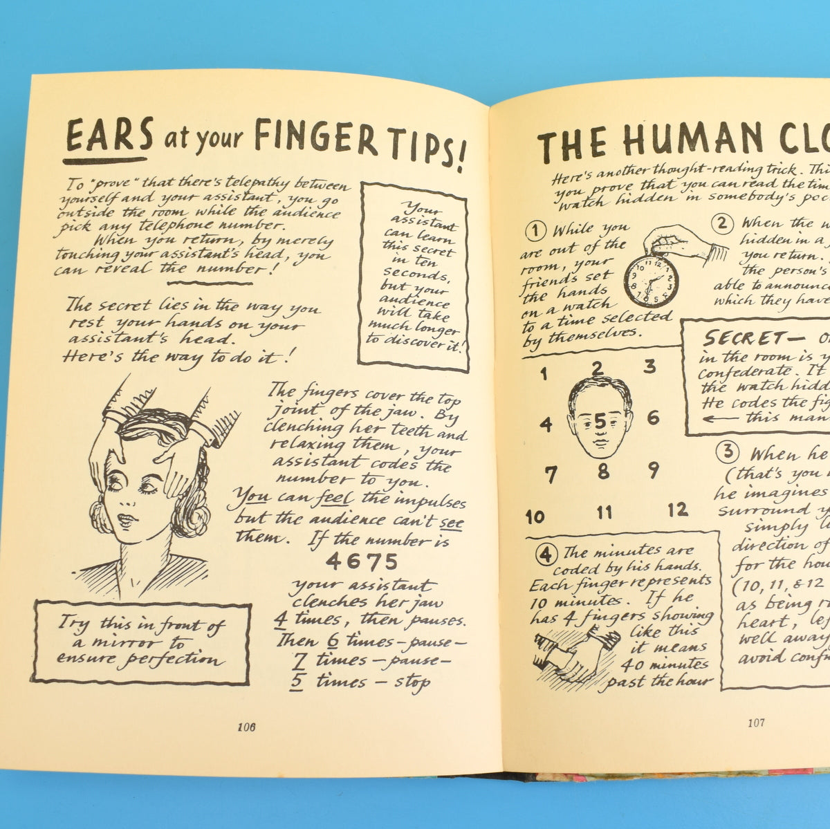Vintage 1950s Book of Magic Tricks - Will Dexter